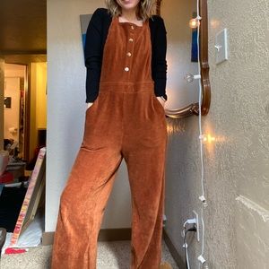 Full length corduroy jumper